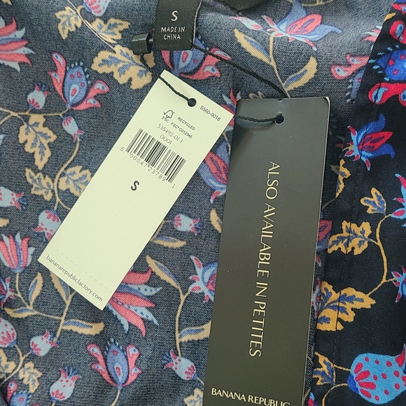 Banana Republic Floral Long Sleeve Dress - Picture 4 of 7